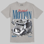 French Blue 12s DopeSkill T-Shirt Too Much Motion Graphic