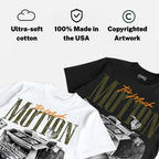 Olive 5s DopeSkill T-Shirt Too Much Motion Graphic