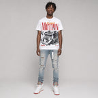 Sunset 5s DopeSkill T-Shirt Too Much Motion Graphic