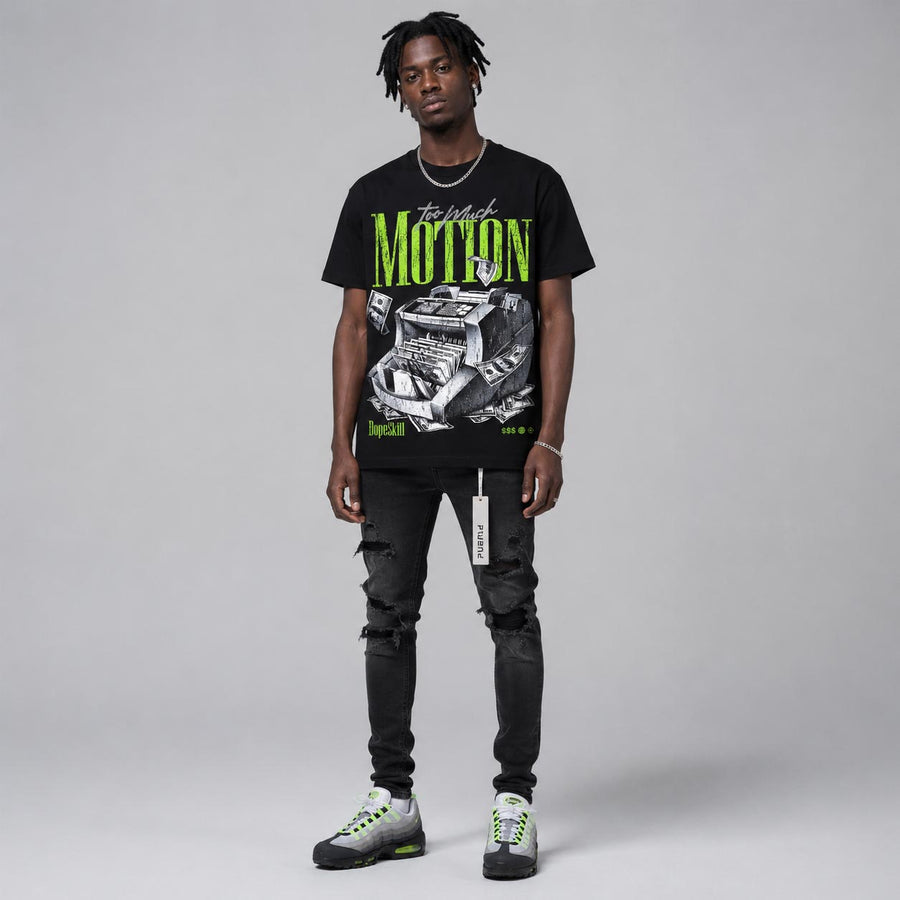 Max 95 OG 'Neon' DopeSkill T-Shirt Too Much Motion Graphic