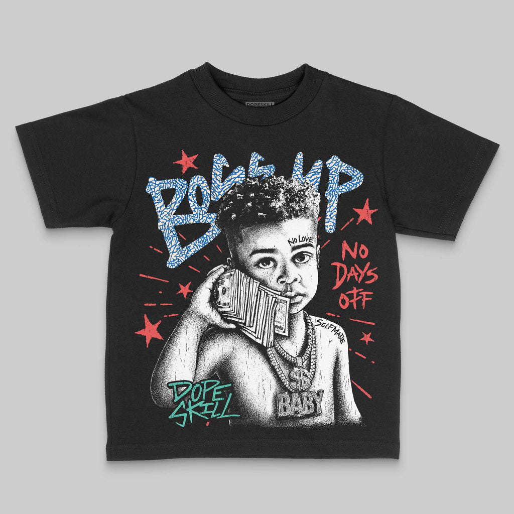 Chalk 3s DopeSkill Toddler Kids T-shirt Boss Up Graphic