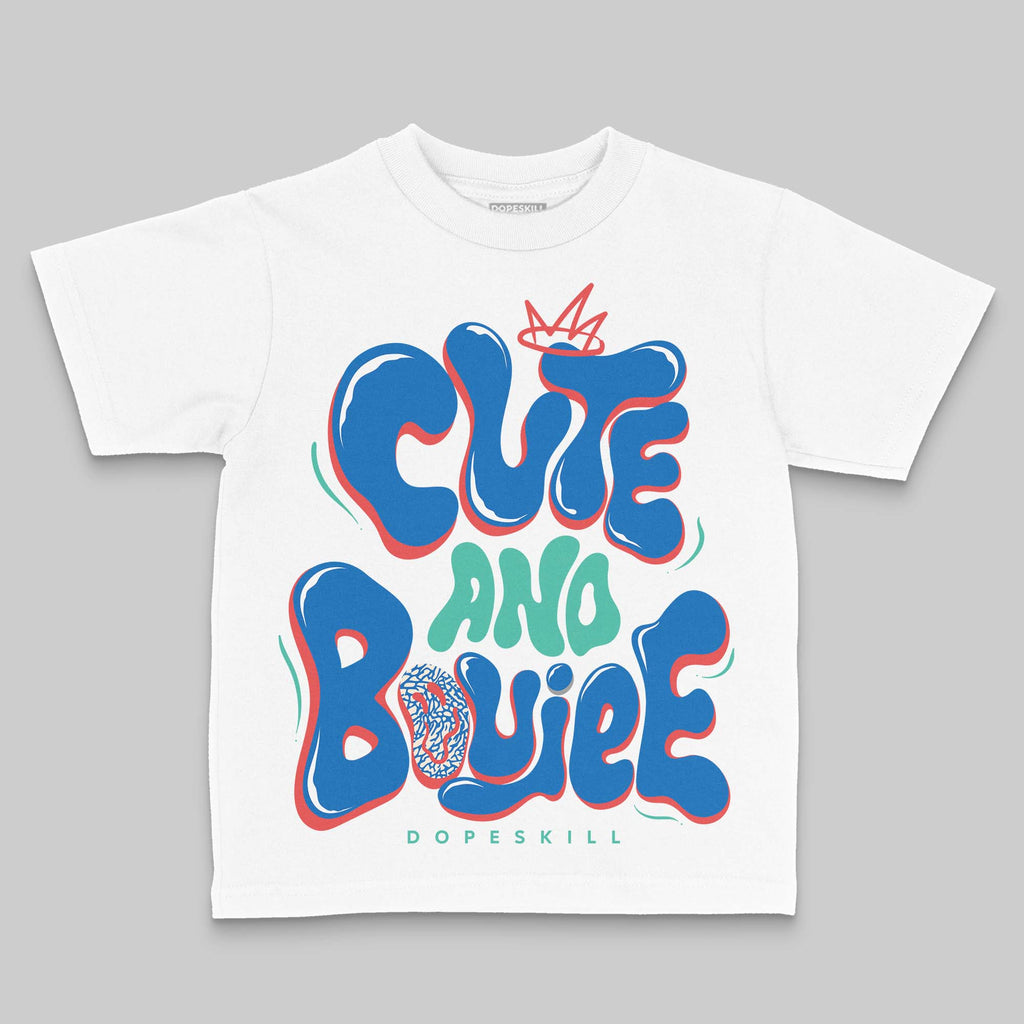 Chalk 3s DopeSkill Toddler Kids T-shirt Cute and Boujee Graphic
