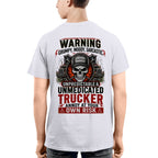 Warning Grumpy Moody Sarcastic Unmedicated Trucker 2