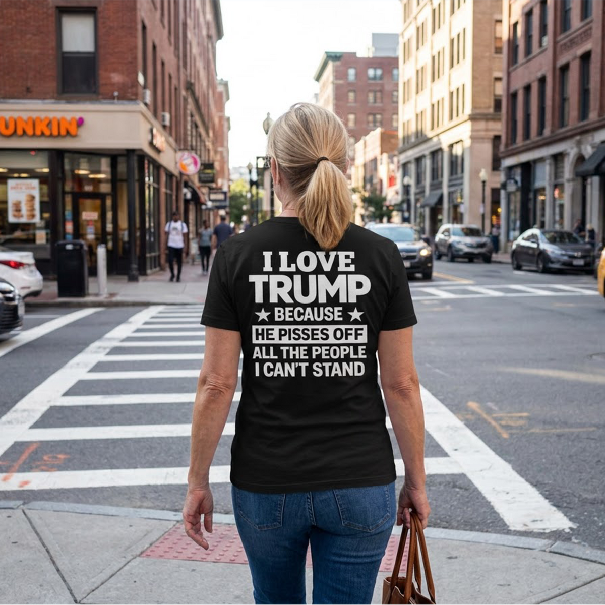I Love Trump Because He Pisses Funny 4