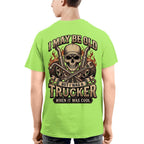 I May Be Old But I Was a Trucker When It Was Cool Vintage Trucker 10