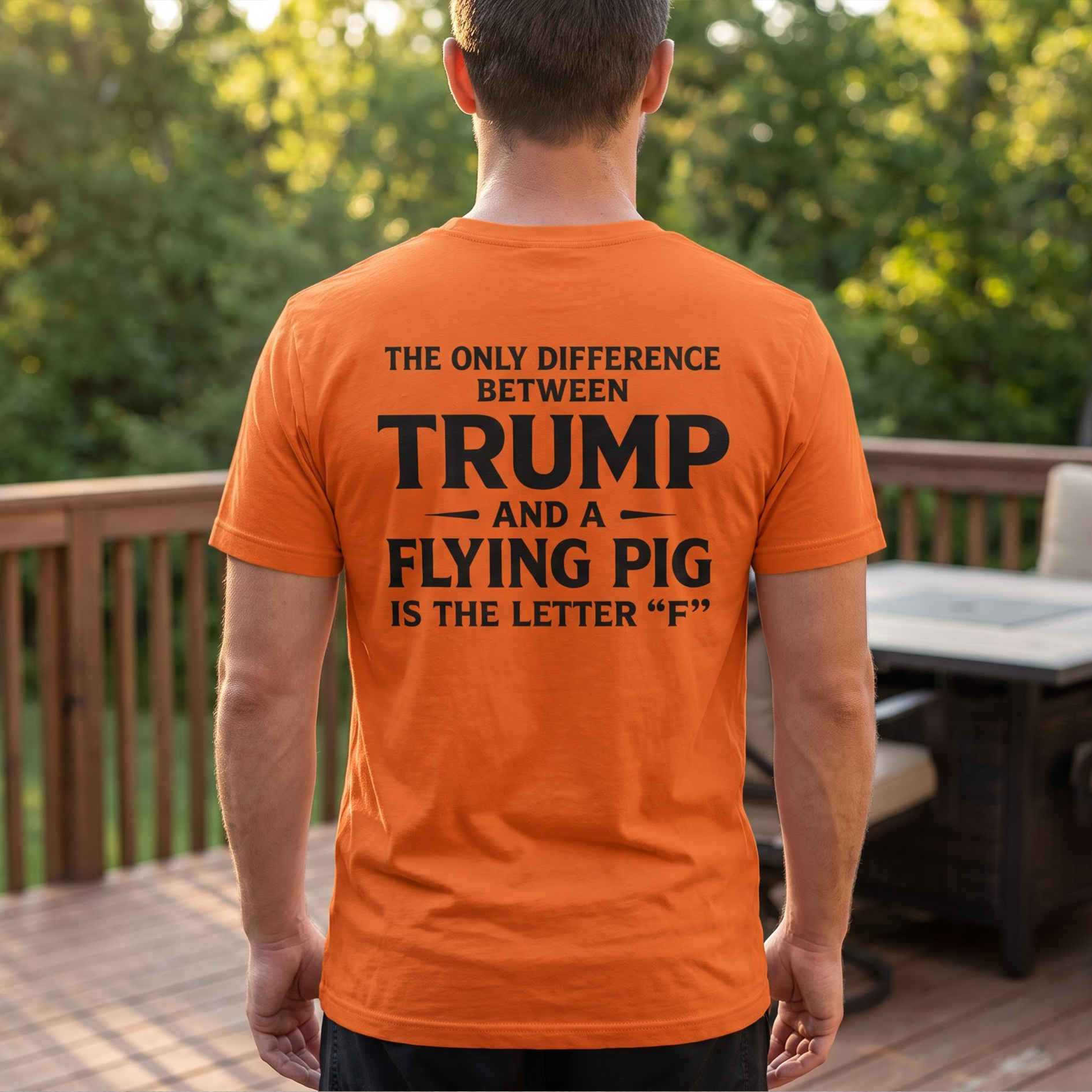 The Only Difference Between Trump And A Flying Pig Is The Letter "F" 4