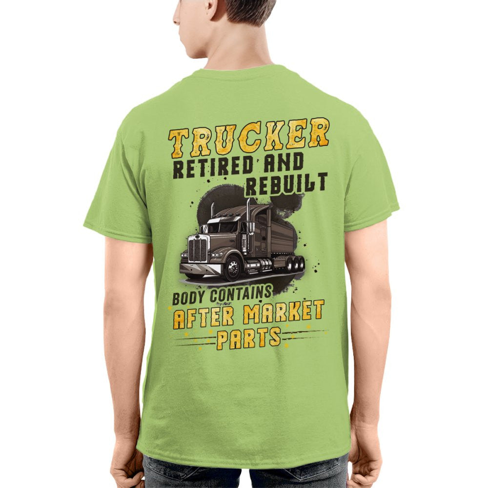 Trucker Retired and Rebuilt Body Contains After Market Parts 8