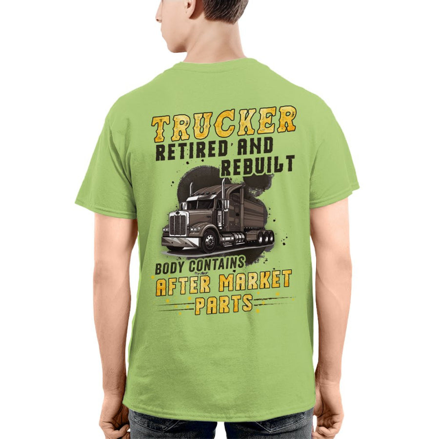 Trucker Retired and Rebuilt Body Contains After Market Parts 8