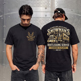 Snowmans Bootlegging Service, Smokey And The Bandit Back Print, Vintage Trucker, Gift for Trucker Dad