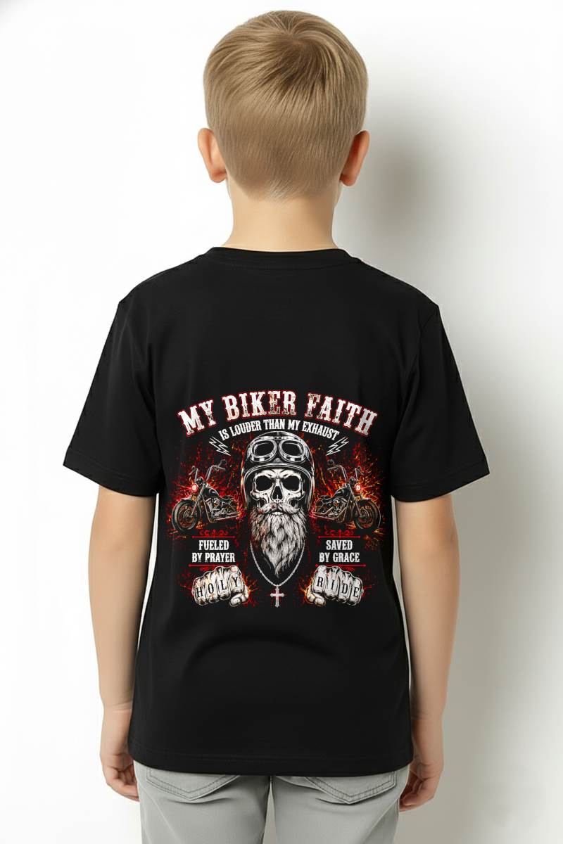 MY BIKER FAITH RIDE WITH GOD SAVED BY GRACE 7