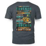 Grumpy Trucker Shirt – Funny Sarcastic Truck Driver Gift 5