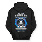 Trucker Earned Not Given Skull Trucker 9