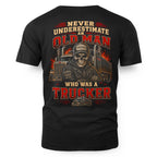 Never Underestimate an Old Man Who Was a Trucker