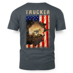 Patriotic American Flag Truck Driver 5