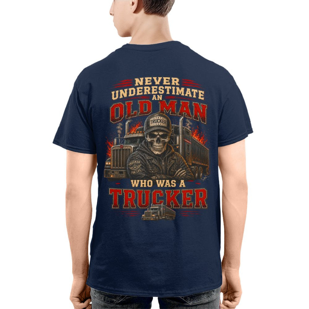 Never Underestimate an Old Man Who Was a Trucker 4