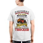 Funny Trucker T-Shirt – Old School Truck Driver Gift, Trucking Life Tee 4