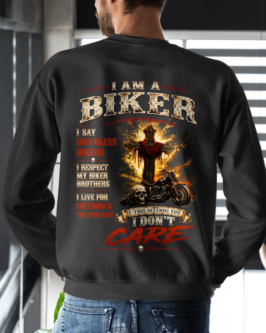 I AM A BIKER GOD BLESS BIKERS RESPECT MY BROTHERS LIVE FOR FREEDOM & THE OPEN ROAD 3