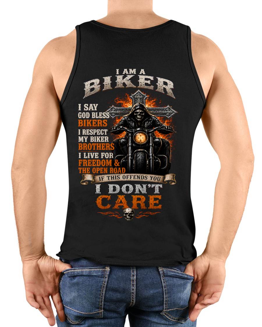 BIKER BLESSED BY GOD BORN FOR FREEDOM 6