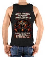 I ASKED FOR LIGHT GOD GAVE ME SUN, I ASKED FOR JOY GOD GAVE ME MY MOTORCYCLE 6