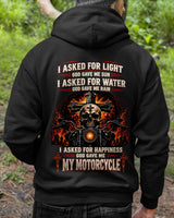I ASKED FOR LIGHT GOD GAVE ME SUN, I ASKED FOR JOY GOD GAVE ME MY MOTORCYCLE 4