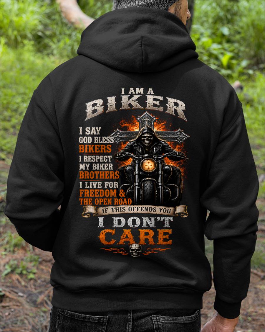 BIKER BLESSED BY GOD BORN FOR FREEDOM 4