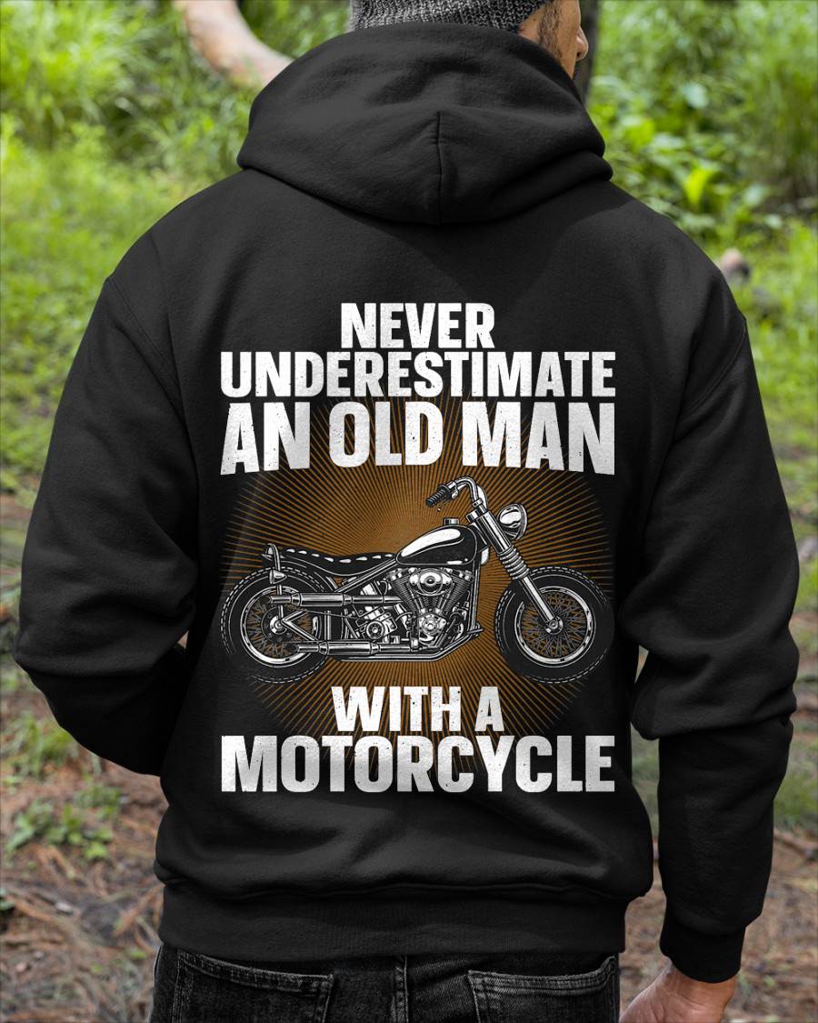 Motorcycle Design, Motorbike Motorcycle Rider Biker - SHIRT FOR MEN- LUNA00 (SKU2607-08) 4
