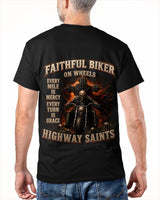FAITHFUL BIKER RIDE WITH GOD SAVED BY GRACE - SHIRT FOR MEN - LUNA00 (SKU2608-318) 5