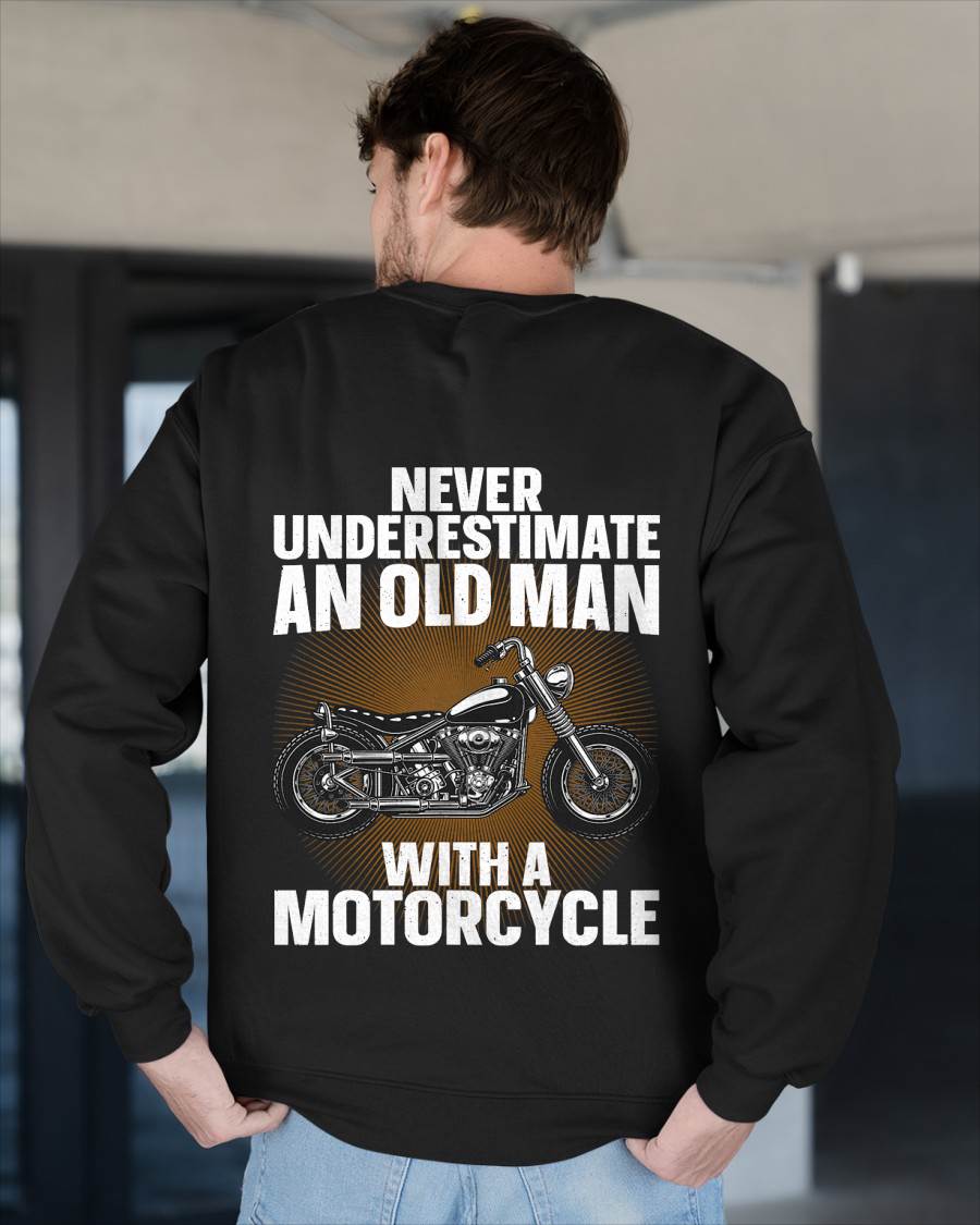 Motorcycle Design, Motorbike Motorcycle Rider Biker - SHIRT FOR MEN- LUNA00 (SKU2607-08) 2