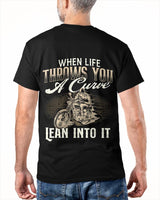 When Life Throws You A Curve Lean Into It - Biker Motorcycle - SHIRT FOR MEN - LUNA00 (SKU2607-DY-11) 5