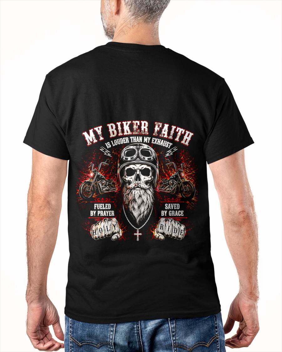 MY BIKER FAITH RIDE WITH GOD SAVED BY GRACE 5