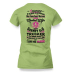 I'm a Grumpy Old Trucker's Queen Funny Trucker 9