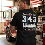 New York Firefighter Memorial 343 T-Shirt