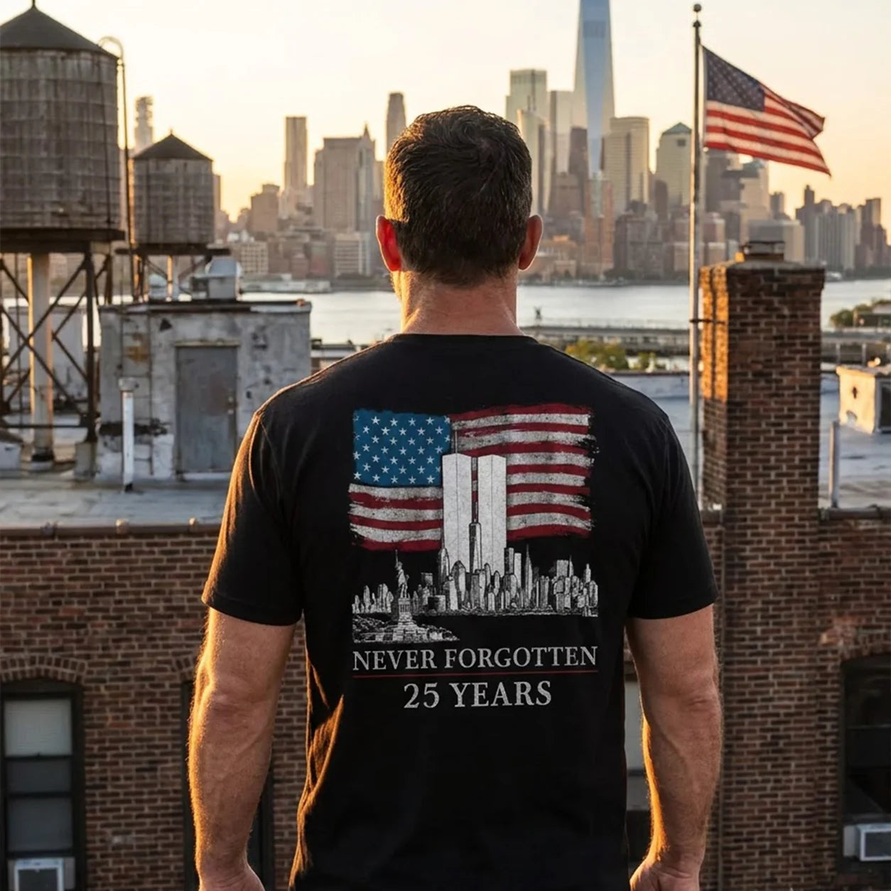 25th Anniversary 9/11 - T-Shirt