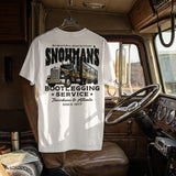 Snowman's Bootlegging Service T-Shirt, Smokeyy and The Bandit Tee #329 - Reel Belly