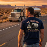 R.D Trucking Shirt, Convoy Movie Tee, Vintage Trucker Graphic T-Shirt #329 - Reel Belly 3