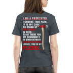 I’m a Firefighter for those chaos and the people Pledge 10