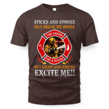Lights & Sirens Excite Me Funny Firefighter 9