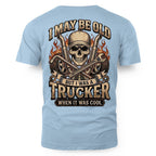 I May Be Old But I Was a Trucker When It Was Cool Vintage Trucker 5