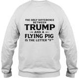 The Only Difference Between Trump And A Flying Pig Is The Letter "F" 8