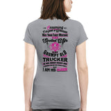 I'm a Grumpy Old Trucker's Queen Funny Trucker 4