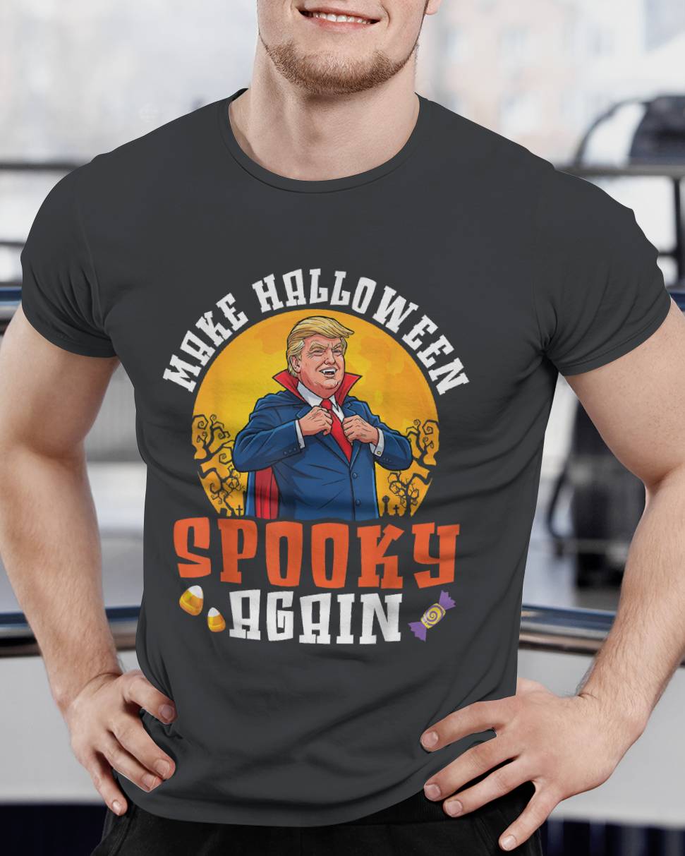 Trump Make Halloween Spooky Again Funny Dracula Costume 5